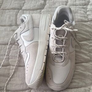 🛑SOLD Nike Women's Sneakers - White and Cream